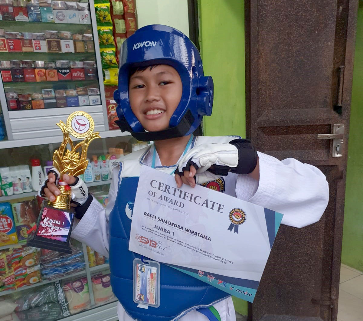 Siswa SD Muhammadiyah 1 Ketelan Solo Sabet Juara 1 Kids Fighter