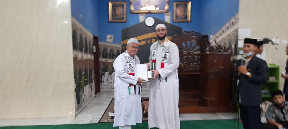 Kehadiran Syeikh Ismal Mosa asal Palestina di IIB Darmajaya. 
