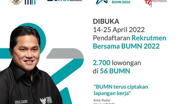 Ditutup Besok, Pendaftar Rekrutmen Bersama BUMN Capai 1,2 Juta Orang