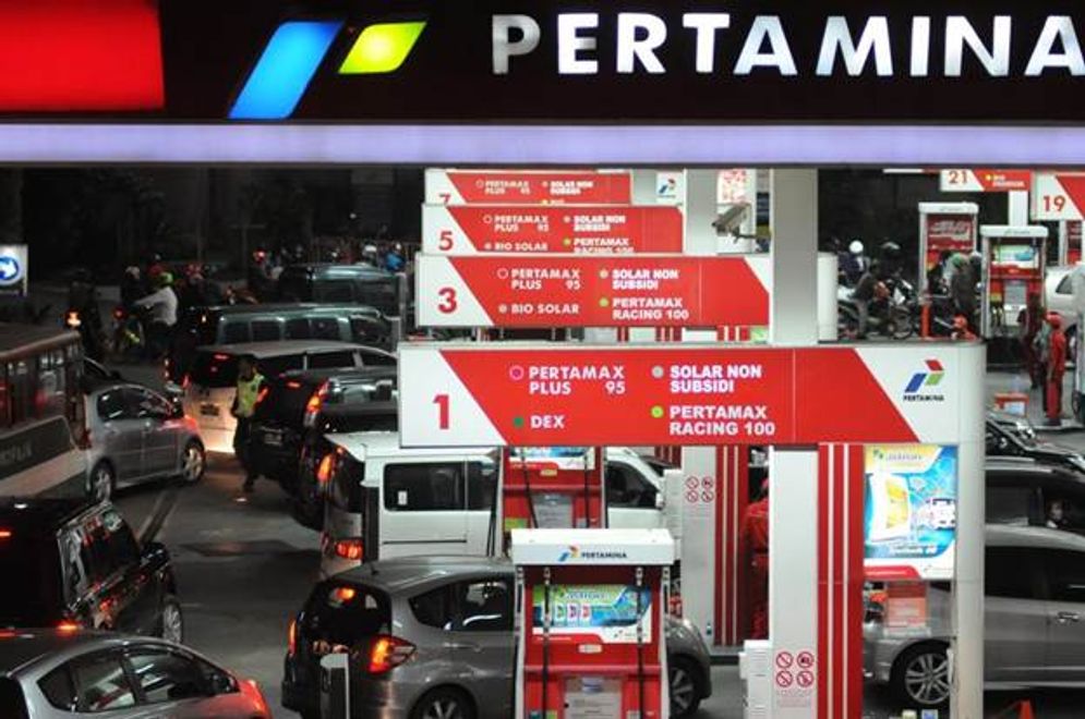 Ilustrasi SPBU Pertamina