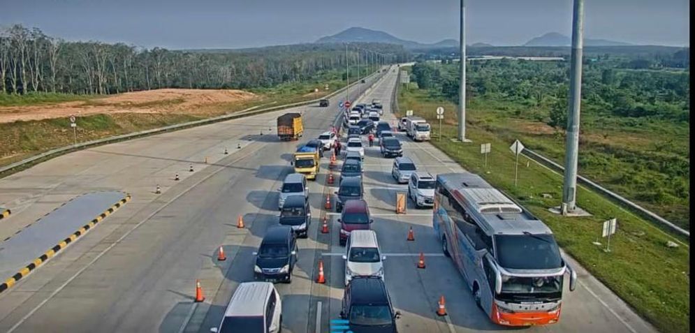 Ilustrasi Jalan Tol Trans Sumatera (JTTS).