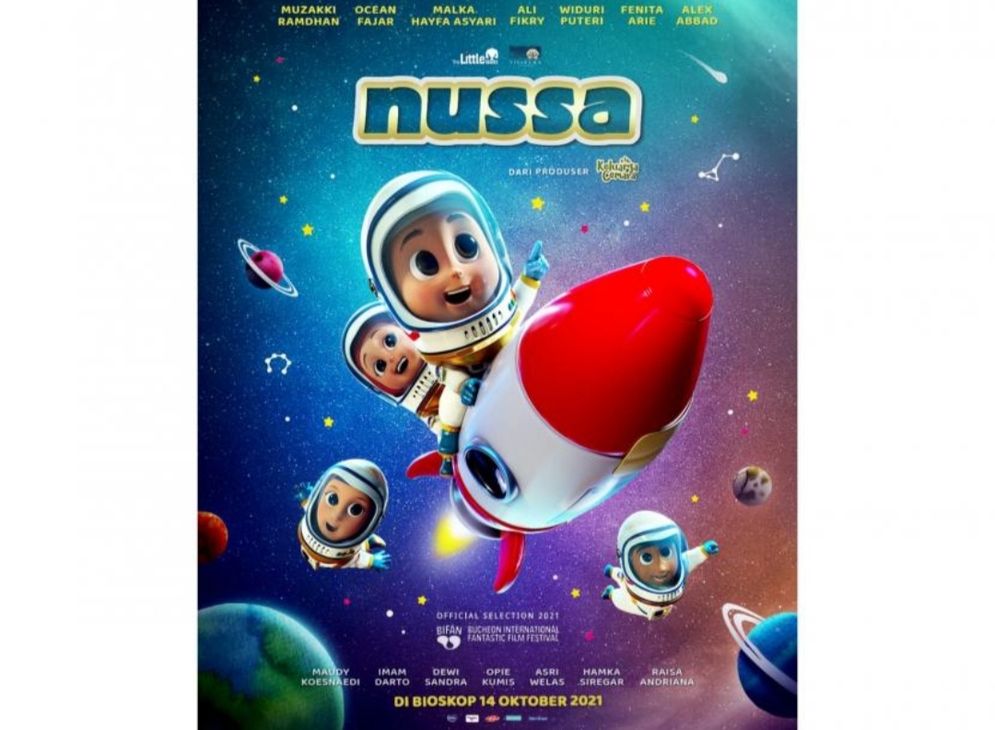 Ilustrasi poster film Nussa.