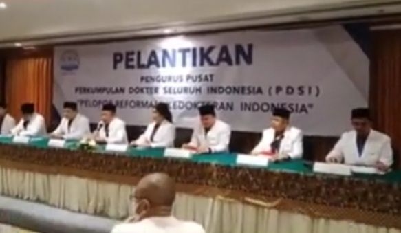 Deklarasi Perkumpulan Dokter Seluruh Indonesia (PDSI). (Foto: Istimewa)