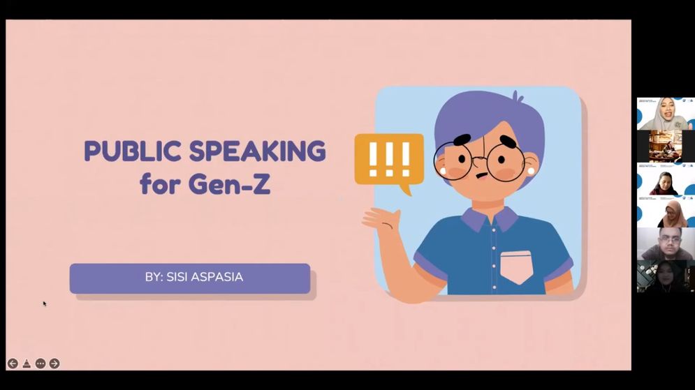Inspirasi Ramadan Bersama STBA LIA Jakarta, Preparing Gen Z Publik Speaking's Skill For Indonesian Future: Be The New You