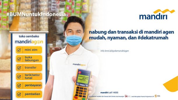 Kerjasama Pos Indonesia - Bank Mandiri Tingkatkan Inklusi Keuangan