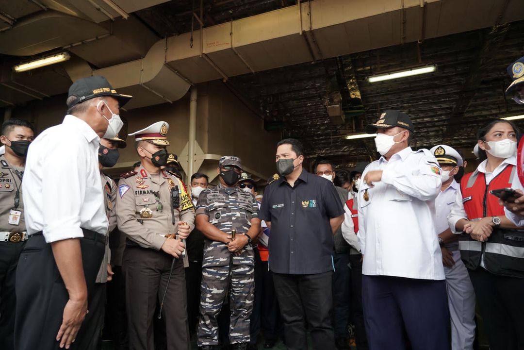 Menteri Badan Usaha Milik Negara (BUMN) Erick Thohir mengatakan, pemerintah tak hanya mempersiapkan arus mudik berjalan dengan baik, melainkan juga saat arus balik.