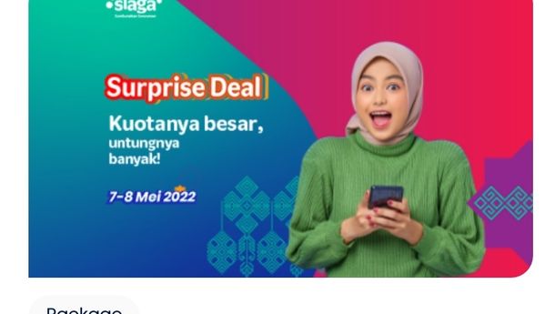 Hanya 2 Hari! Surprise Deal Telkomsel Hadirkan Paket Kuota Besar Untung Banyak