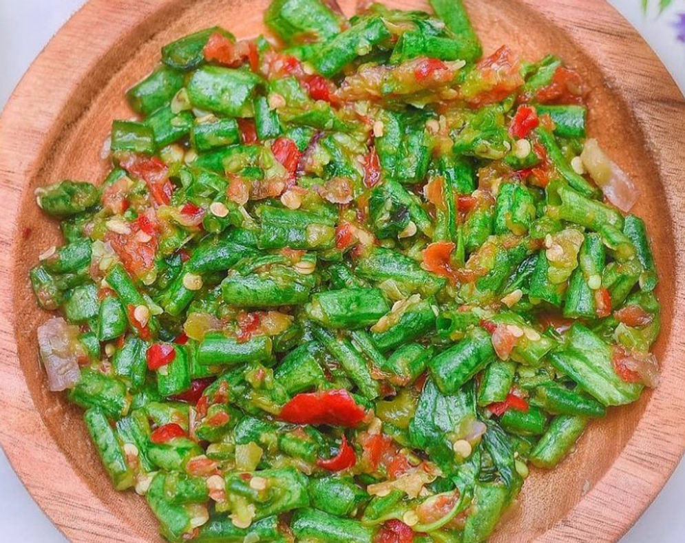 Resep Pecok Kacang Panjang