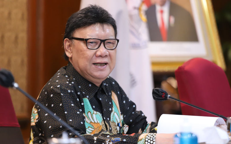Menteri Aparatur Negara dan Reformasi Birokrasi (Menpan-RB) Tjahjo Kumolo. (Foto:Istimewa)