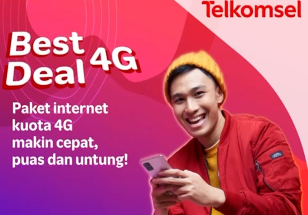 Telkomsel kembali menghadirkan paket Best Deal 4G dengan fitur kuota 4G hemat dan murah. 