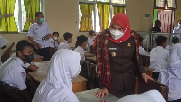 PTM 100 Persen di Bandar Lampung Masih Percobaan