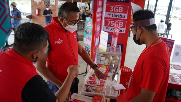 Transaksi MyTelkomsel Melonjak 99 Persen selama Mudik dan Arus Balik Lebaran 2022