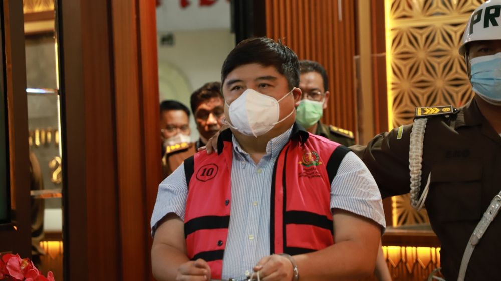 Lin Che Wei Tersangka korupsi minyak goreng, Lin Che Wei Tersangka korupsi minyak goreng, Source Humas Kejaksaan RI