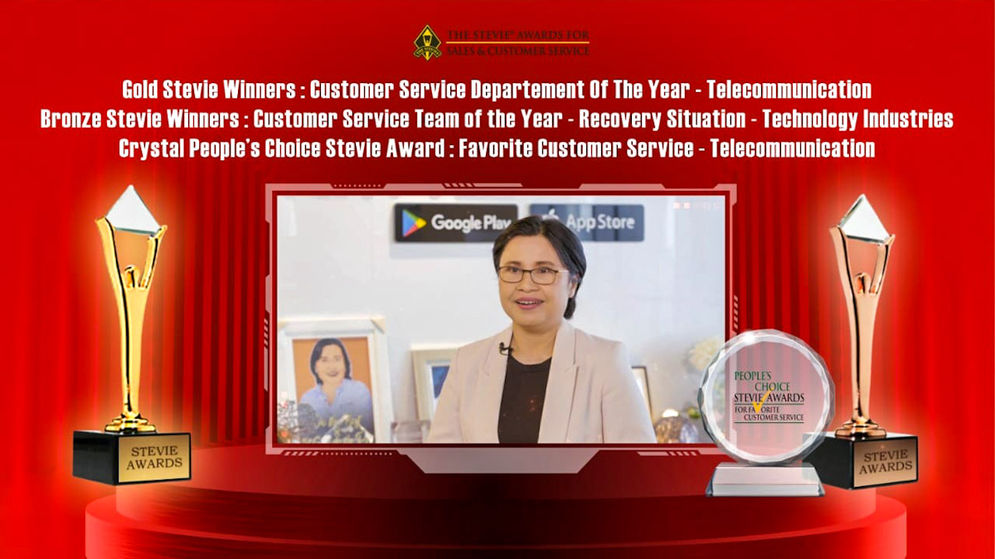 IndiHome raih tiga penghargaan bidang customer service di The Stevie Award 2022