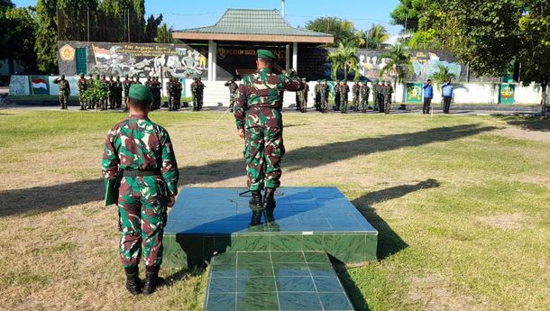 Peringati  'Hari Kebangkitan Nasional' ke-114, Kodim 1603 Sikka Gelar Apel Bersama 