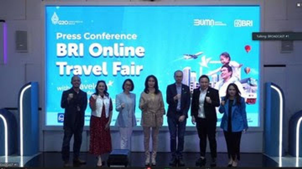 PT Bank Rakyat Indonesia Tbk (BRI) dan Traveloka dengan menggelar pameran online bertajuk, BRI Online Travel Fair bersama Traveloka.
