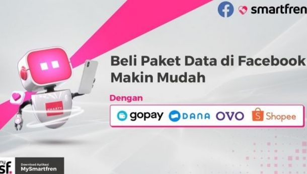 Makin Mudah, Beli Paket Smartfren Unlimited Bisa lewat Facebook