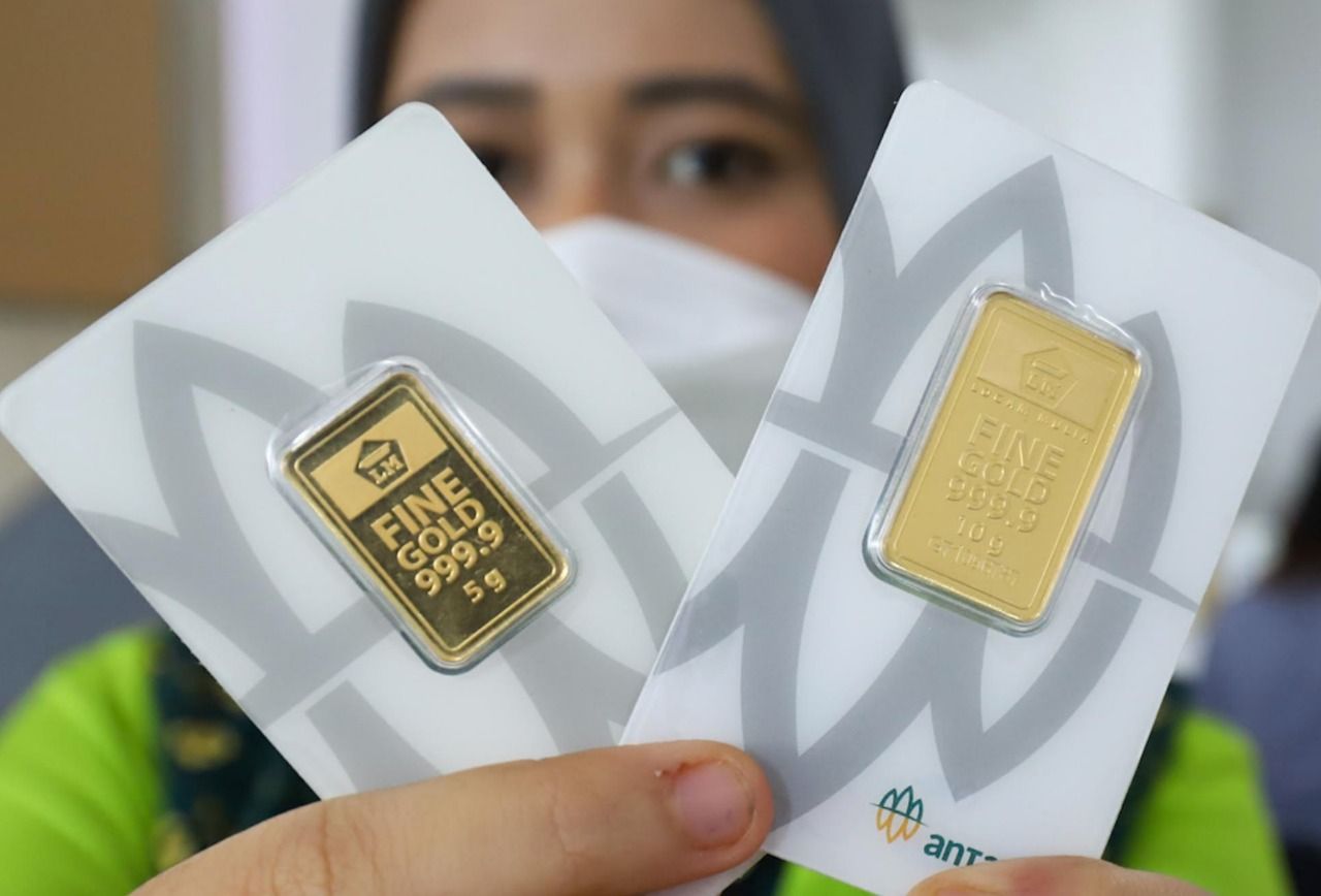 Awal Pekan Harga Emas Antam Di Pegadaian Stagnan Rp1.023.000 Per Gram ...