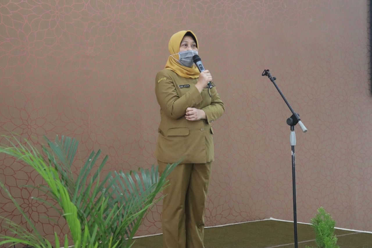 Kepala Dinas Kesehatan (Dinkes) Kota Surabaya Nanik Sukristina  
