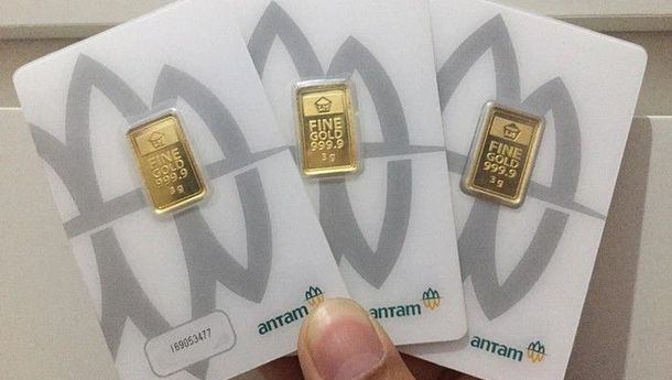 Turun Rp 2.000 Harga Emas di Pegadaian Rp 1.019.000 per Gram