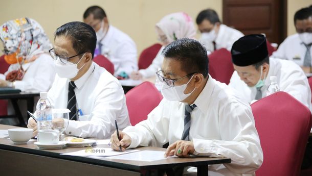 42 Pejabat Pimpinan Tinggi Pratama Pemprov Lampung Ikuti Uji Kompetensi 