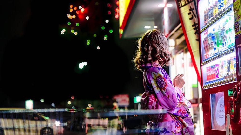 ilustrasi vending machine 