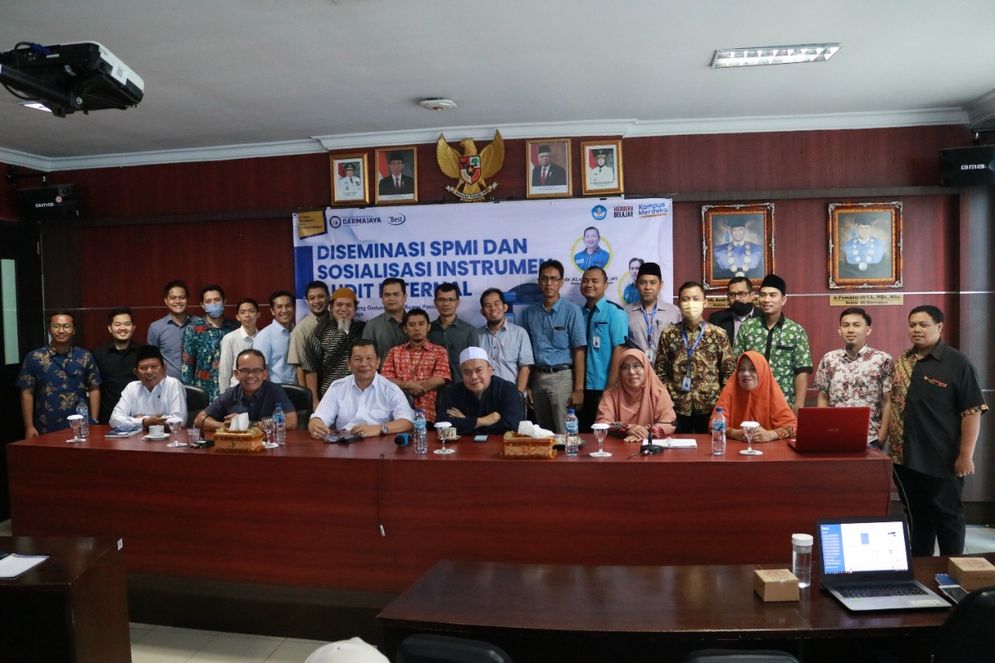 LPM Institut Informatika dan Bisnis (IIB) Darmajaya menggelar Diseminasi SPMI (Sistem Pengendalian Mutu Internal) dan Sosialisasi Instrumen Audit Internal.