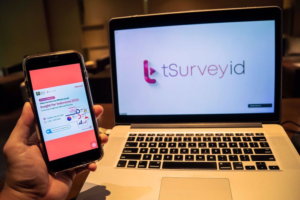 tSurvey.id merupakan platform survei digital karya inovasi Data Solution Group Telkomsel yang berangkat dari hasil inkubasi program internal Telkomsel InnoXtion.