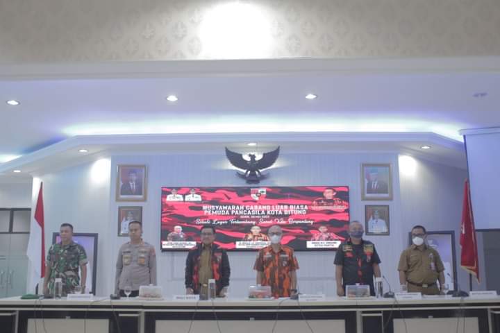 Musyawarah Cabang Pemuda Pancasila Kota Bitung. (Foto:istimewa)