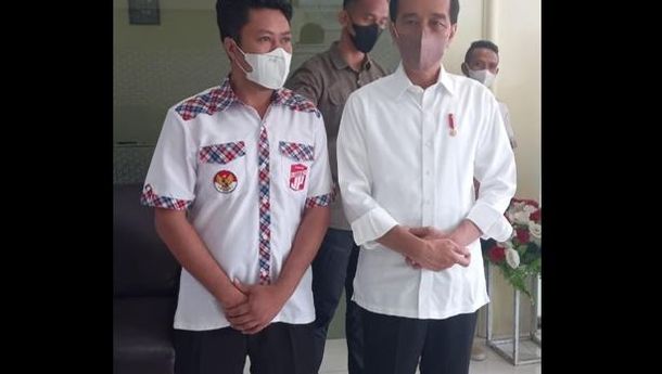 Bertemu Presiden Joko Widodo : Wakil Ketua II DPD BaraJP NTT Sampaikan Aspirasi Masyarakat