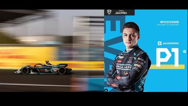 Mitch Evans Juara Formula-E Prix Seri Jakarta 2022