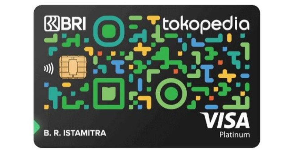 Kartu kredit tokopedia card