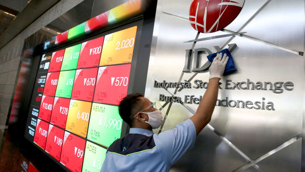 IHSG Dibuka di Zona Merah, Turun 0,55 Persen