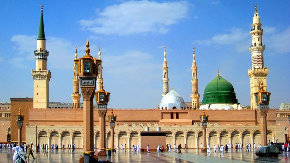 Raudhah Masjid Nabawi, Madinah.