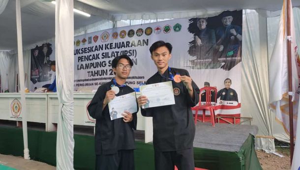 Mahasiswa IIB Darmajaya Raih Medali Perak dan Perunggu Pada Kejuaraan Pencak Silat IPSI