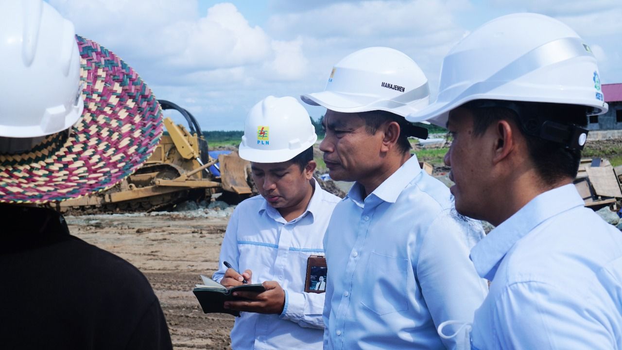 PLN Terus Kawal Progres Penyambungan Pelanggan Tegangan Tinggi Pertama di Kalimantan