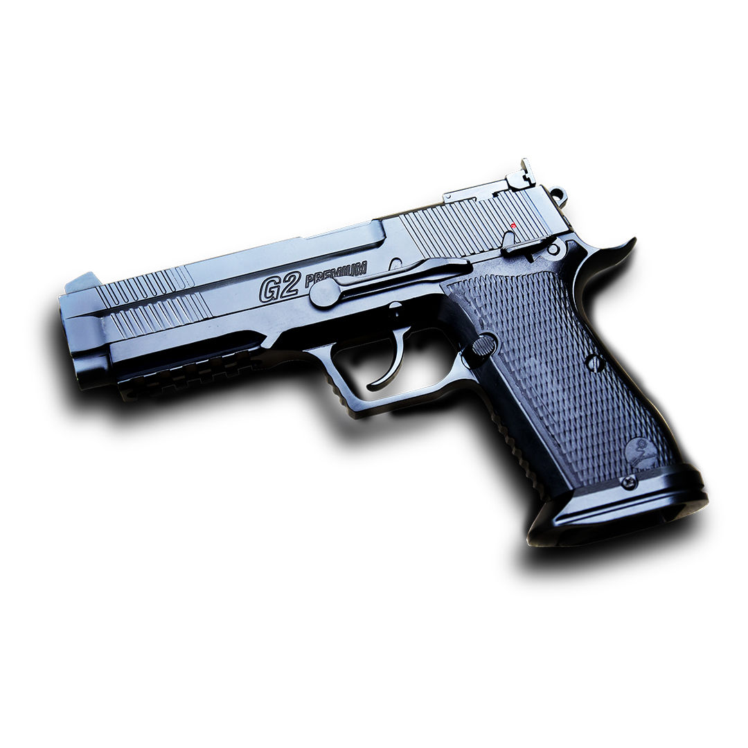 Pistol G2 Premium kal. 9 mm produksi PT Pindad (Persero).