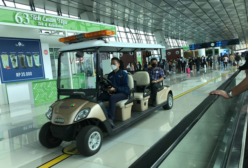 Salah satu fasilitas di Bandara Soekarno - Hatta