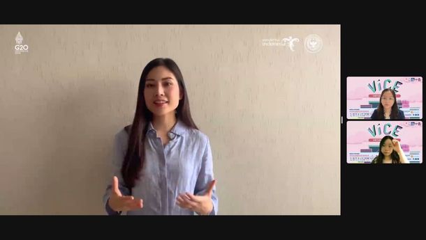 Wamenparekraf Angela  Tanoesoedibjo Apresiasi Virtual Career Expo PPI Tiongkok  yang Perluas Peluang Kerja Mahasiswa