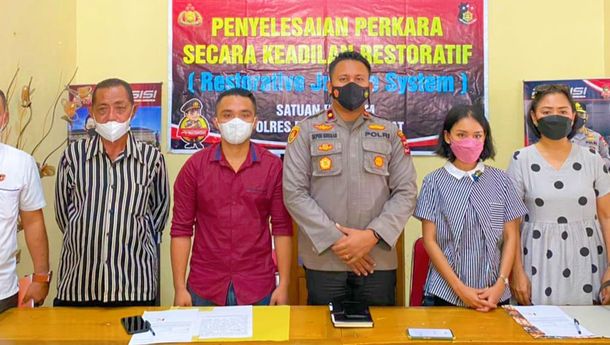 Polres Mabar Selesaikan Kasus BKH dan Ricardo T. C Secara  Damai 