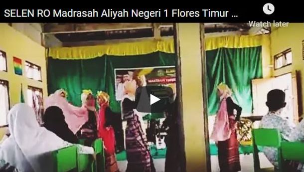Pesan Kerukunan Beragama di Balik Video SELEN RO Madrasah Aliyah Negeri 1 Flores Timur