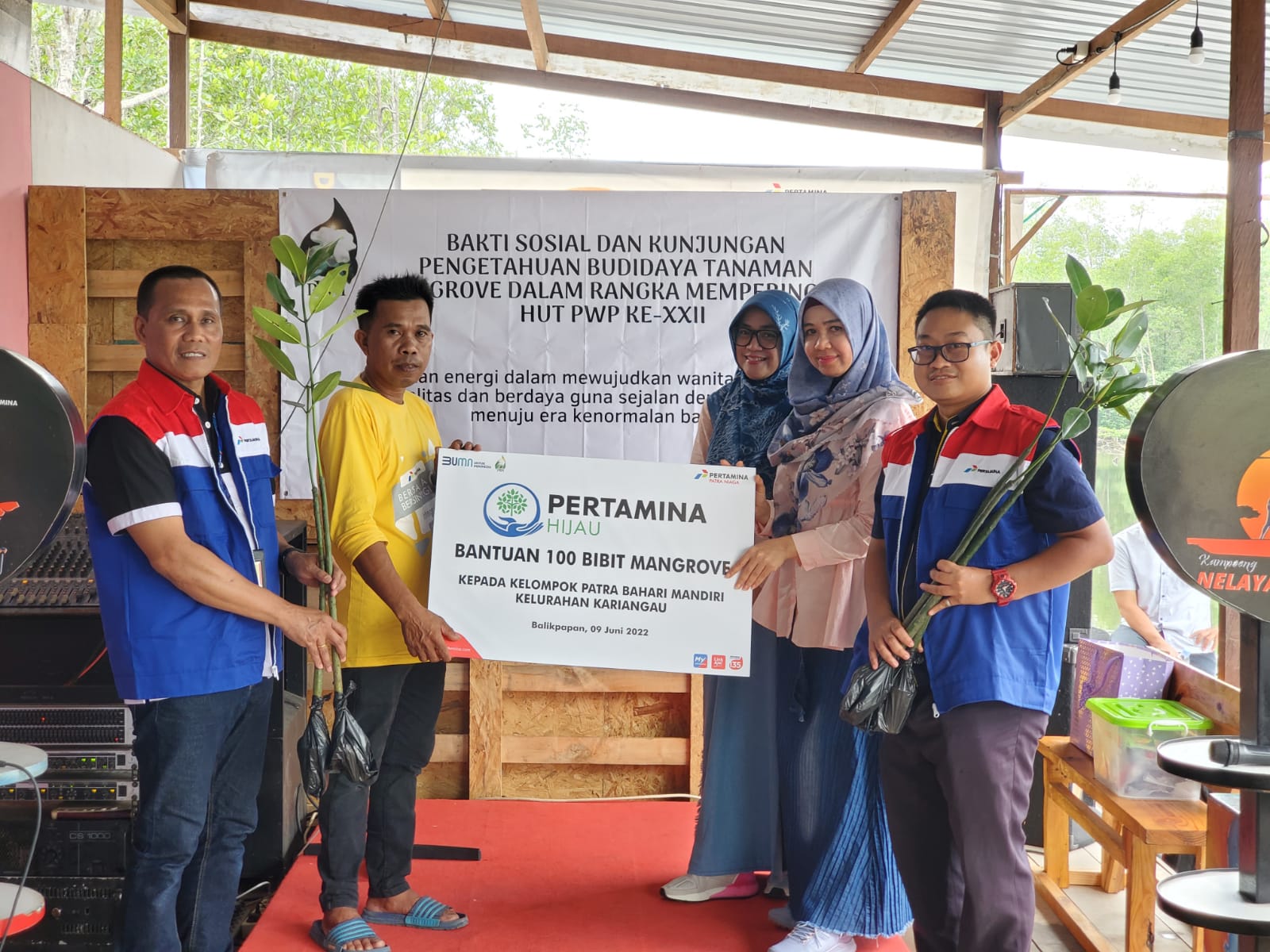 PWP Patra Niaga Regional Kalimantan Gelar Baksos