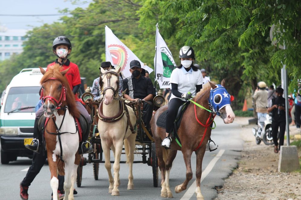 Ketum PP PORDASI Apresiasi Semangat Kompetisi Berkuda Daerah