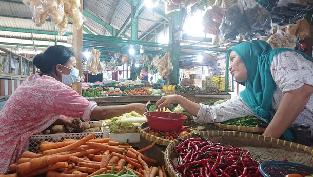 Harga Cabai, Bawang, dan Tomat di Bandar Lampung Kompak Naik