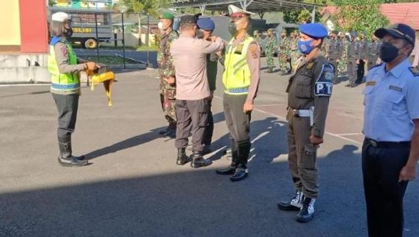 Polres Manggarai Gelar Apel Pasukan Operasi Patuh Turangga 2022