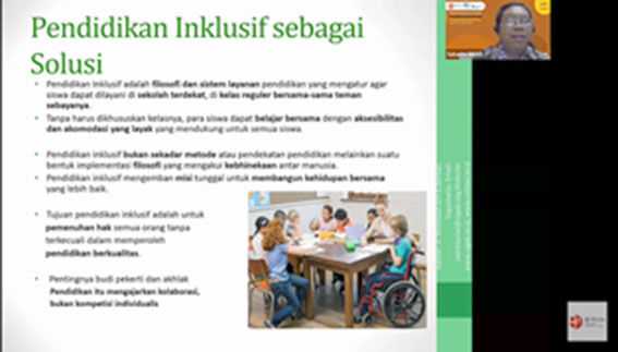 Pendidikan Inklusif, Solusi Pendidikan Berkualitas bagi Penyandang Disabilitas 