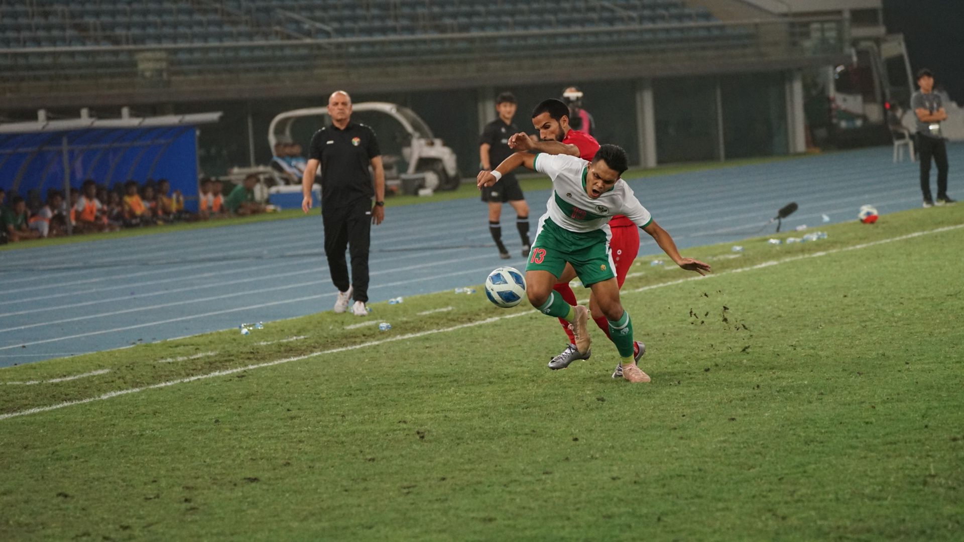 Tim Nasional Indonesia menyegel satu tempat di Piala Asia tahun 2023 setelah mengalahkan Nepal dengan skor telak 7-0.
Indonesia Lolos karena menjadi satu dari lima runner up terbaik.