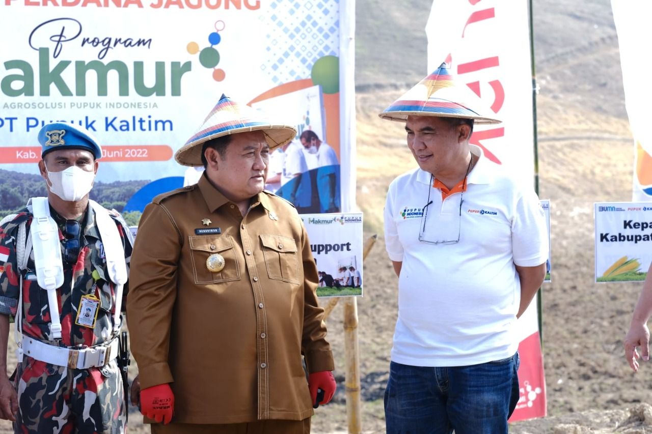 Perluas Program Makmur, PKT Tanam Jagung 50 Hektare di Gorontalo