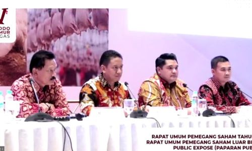 Manajemen Widodo Makmur Unggas dalam paparan publik Rabu, 15 Juni 2022..jpeg