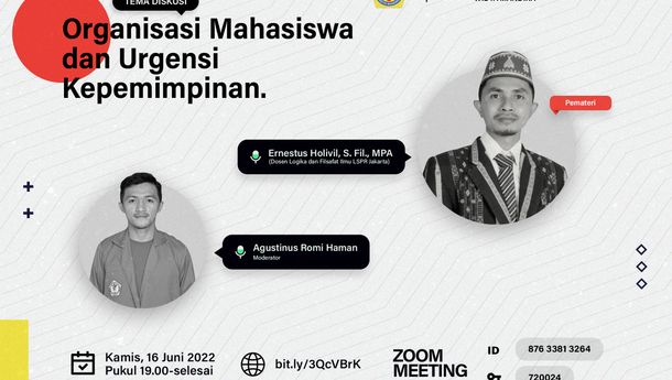 Mahasiswa Fakultas Hukum Unwira Kupang Gelar Webinar, Erens Holivil: Jangan Jadi Mahasiswa P3K